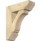 Ekena Millwork Imperial Slat Rough Sawn Bracket w/ Offset Brace, Douglas Fir, 8"W x 24"D x 28"H BKT0806X24X28IMP06RDF - alternate 1